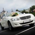 Mercedes S-class для свадьбы